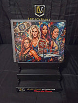 4 Horsewomen Custom Art Photo – Limited Edition Vault Creation 8x10 Print WWE AEW TNA Wrestling Diva Charlotte Flair Sasha Banks Becky Lench Bayley