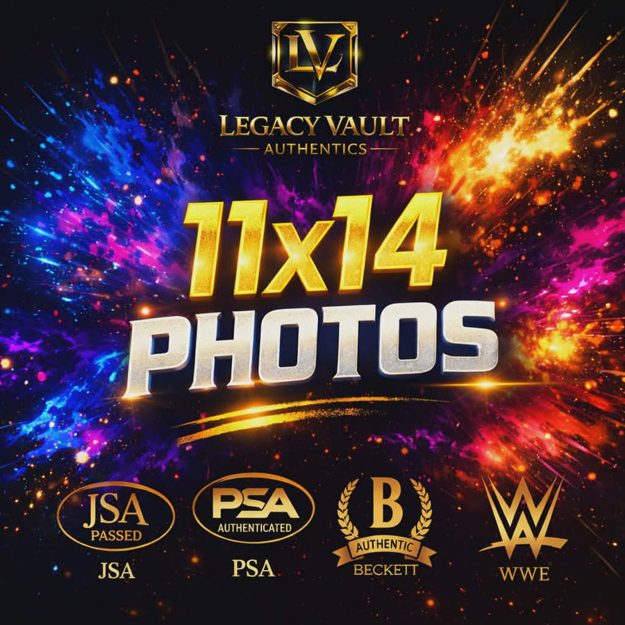 Autographed Photos - 11x14s