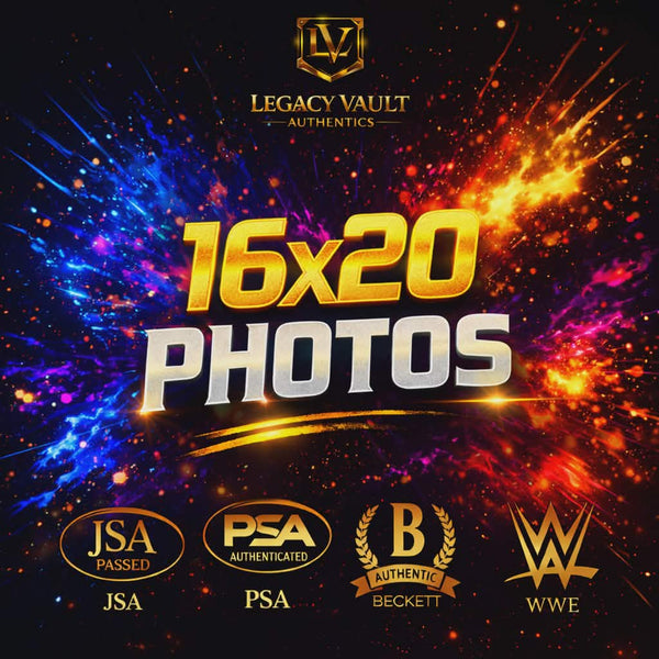 Autographed Photos - 16x20s