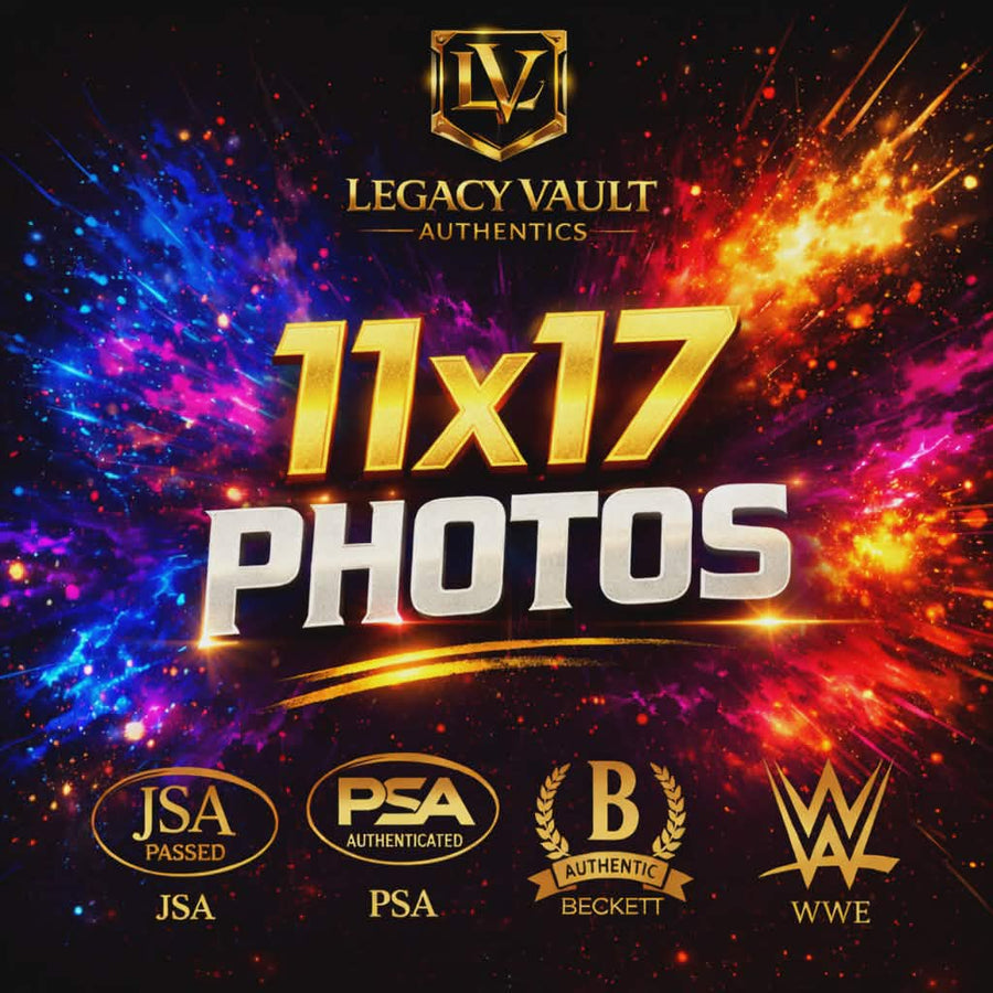 Autographed Photos - 11x17s