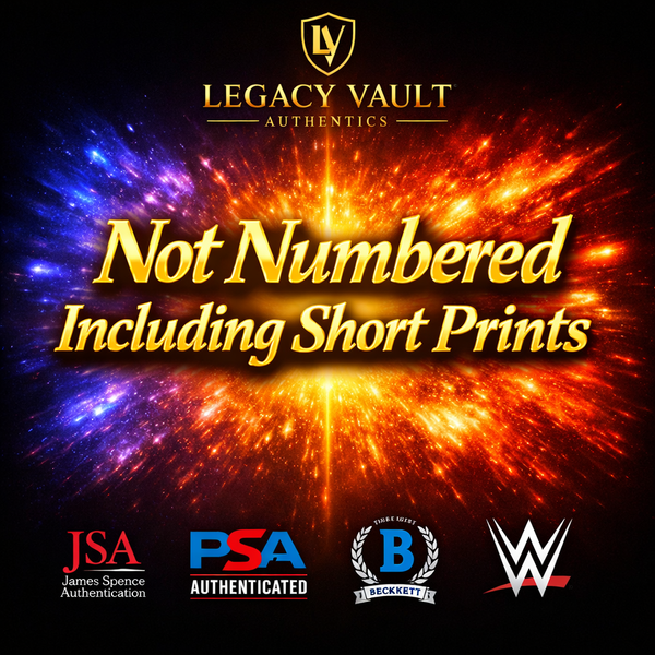 Not Signed Including Short Prints