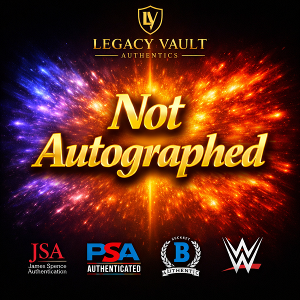 Not Autographed - Champion Belts