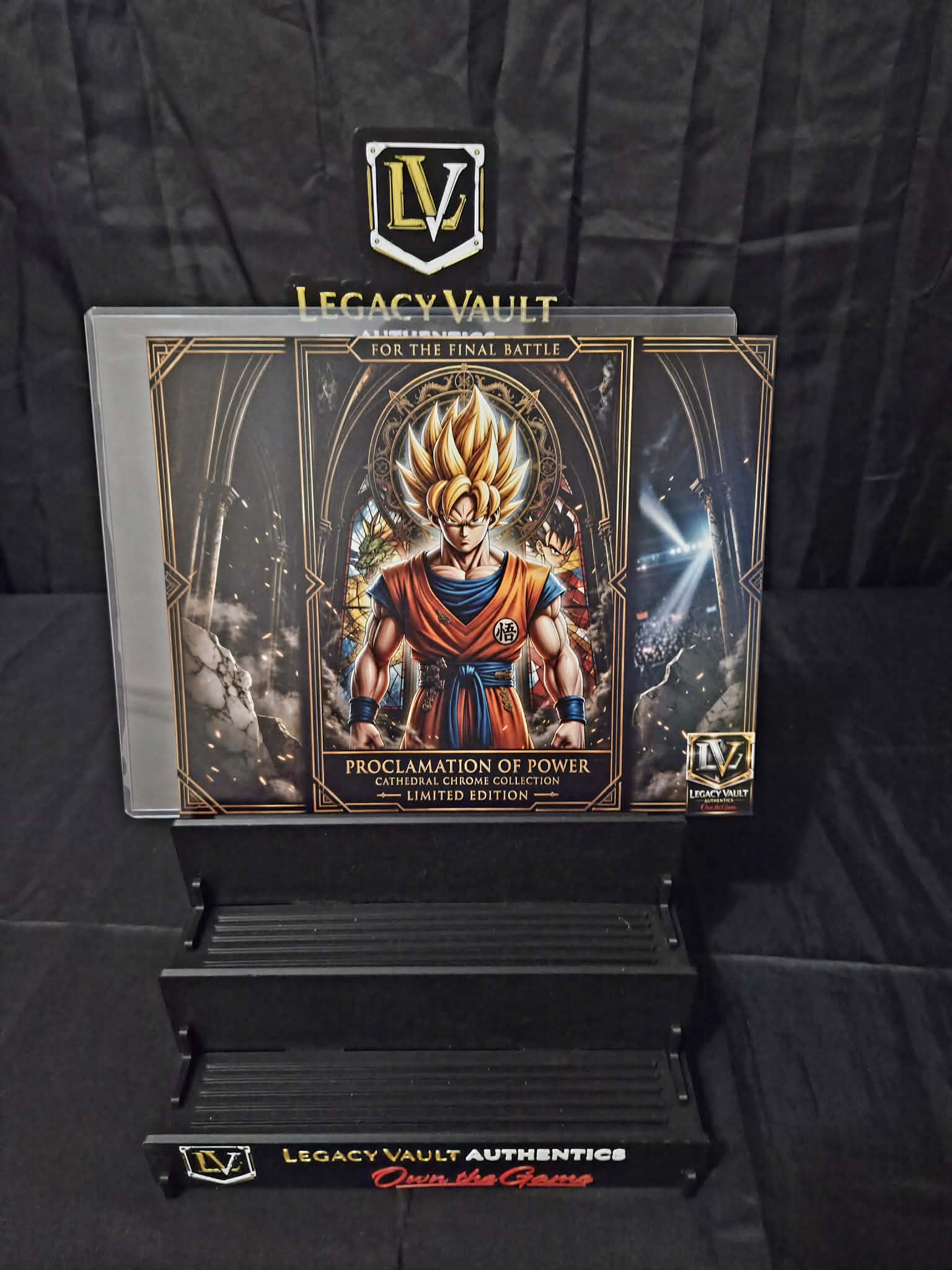 Dragonball Custom Art Photo – Limited Edition Vault Creation 8x10 Photo Print DB DBZ Super Gt Goku Vegeta