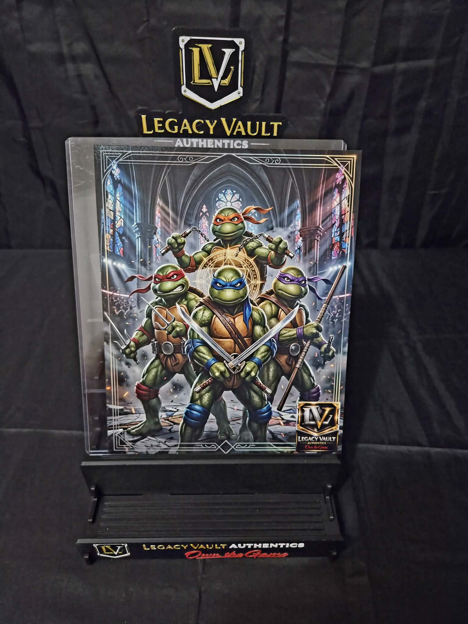 Teenage Mutant Ninja Turtles TMNT Custom Art Photo – Limited Edition Vault Creation 8x10 Photo Print