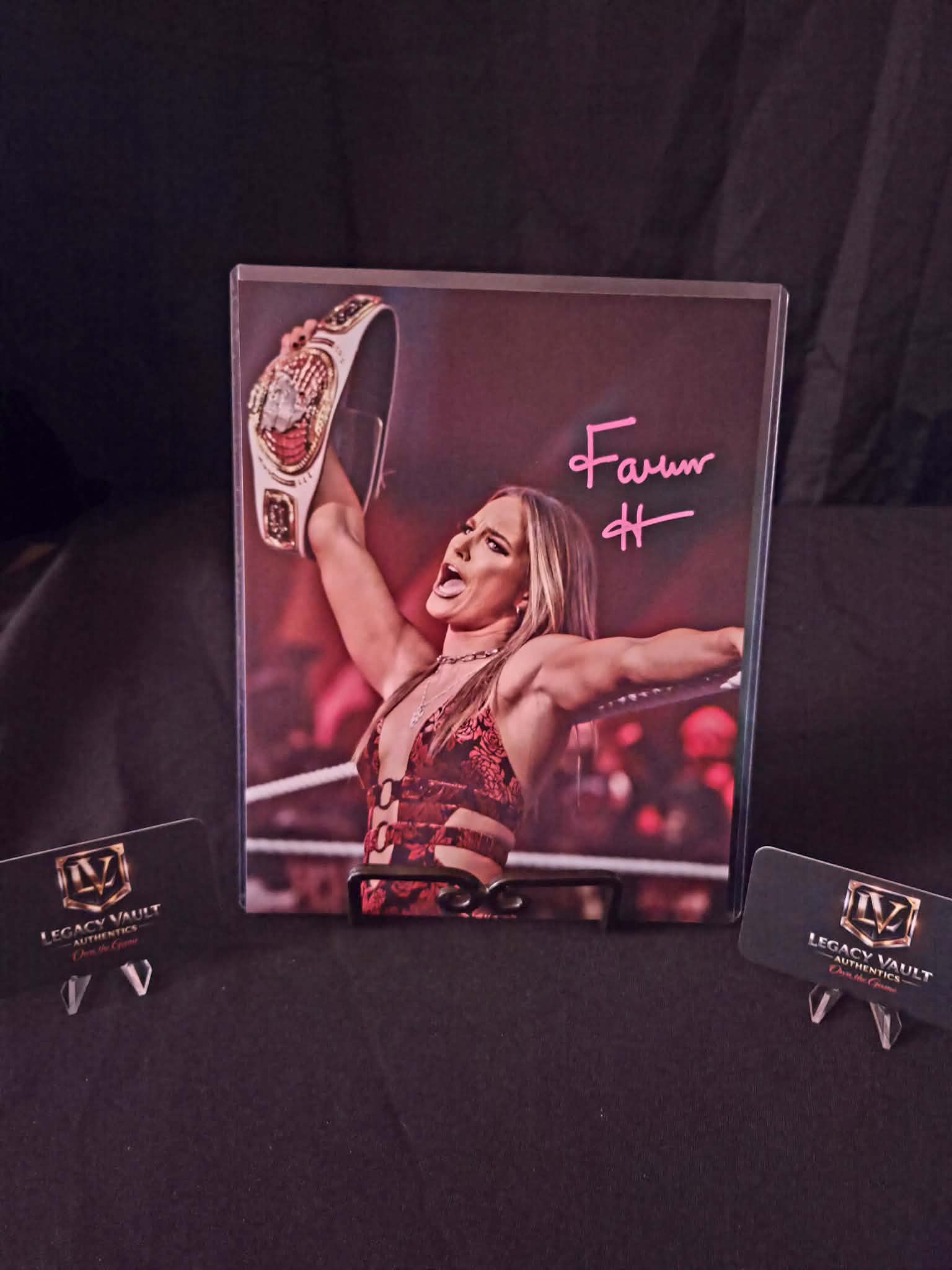 Fallon Henley Signed 8x10 Autographed AEW WWE Legend Hall of Fame