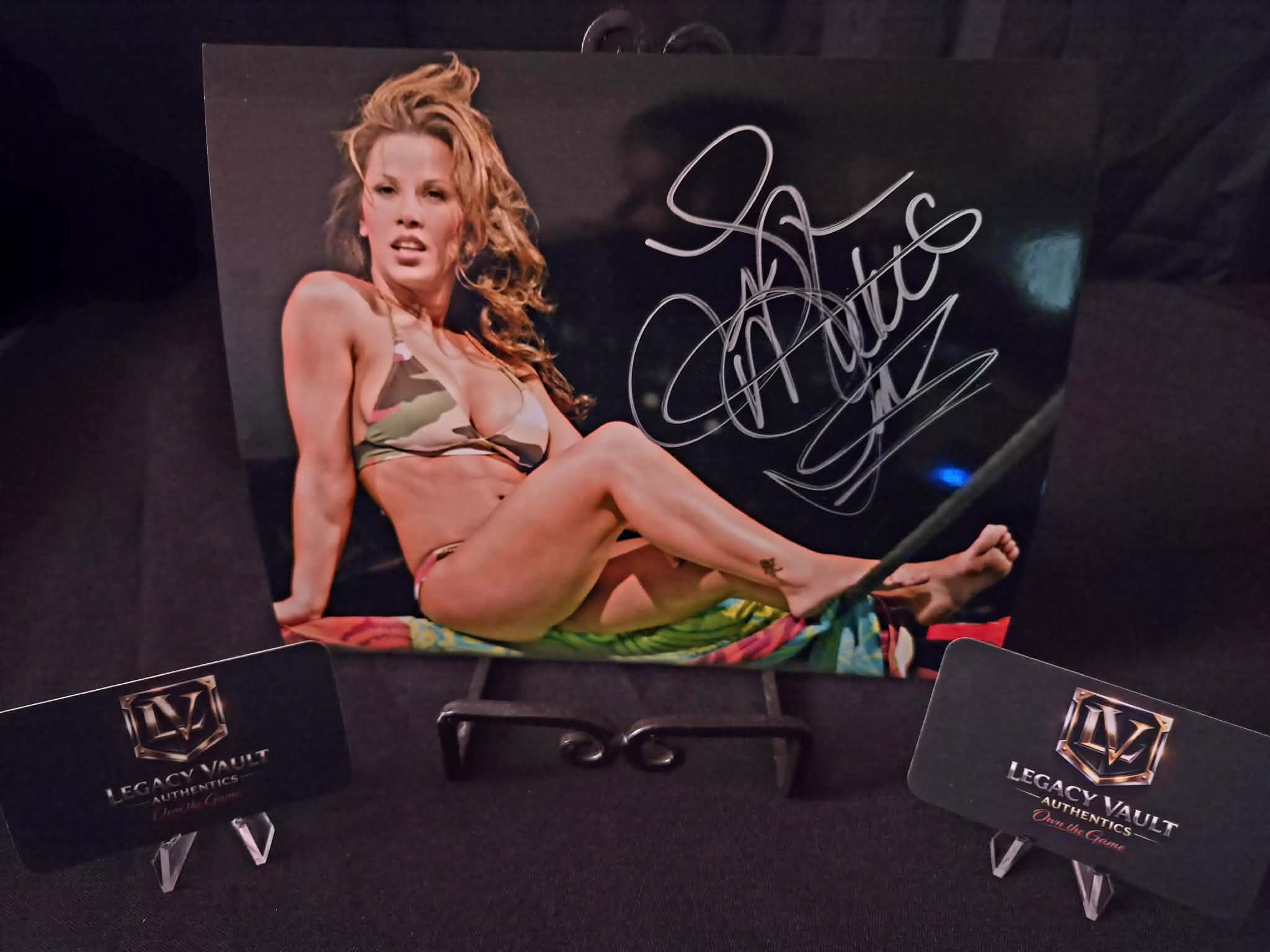 Mickie James Signed 8x10 Autographed AEW WWE Legend Hall of Fame Diva