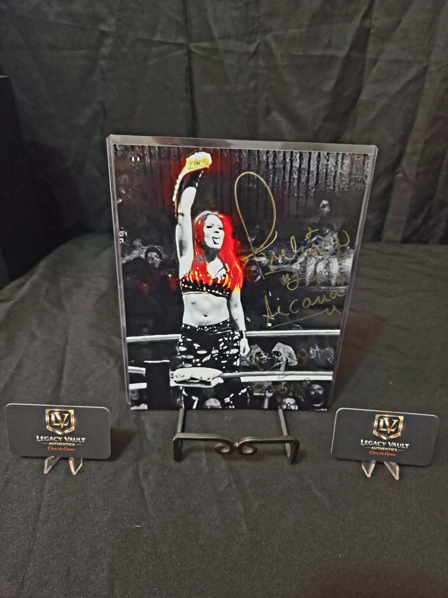 Ivelisse Signed 8x10 Autographed AEW WWE Legend Hall of Fame Diva