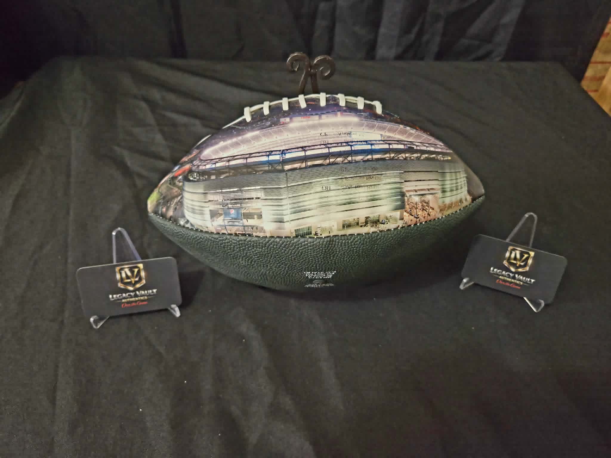 New York Jets Wesley Walker signed ball NFL Football NCAA