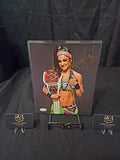 Bayley Signed 8x10 Autographed AEW WWE Legend Hall of Fame Diva JSA