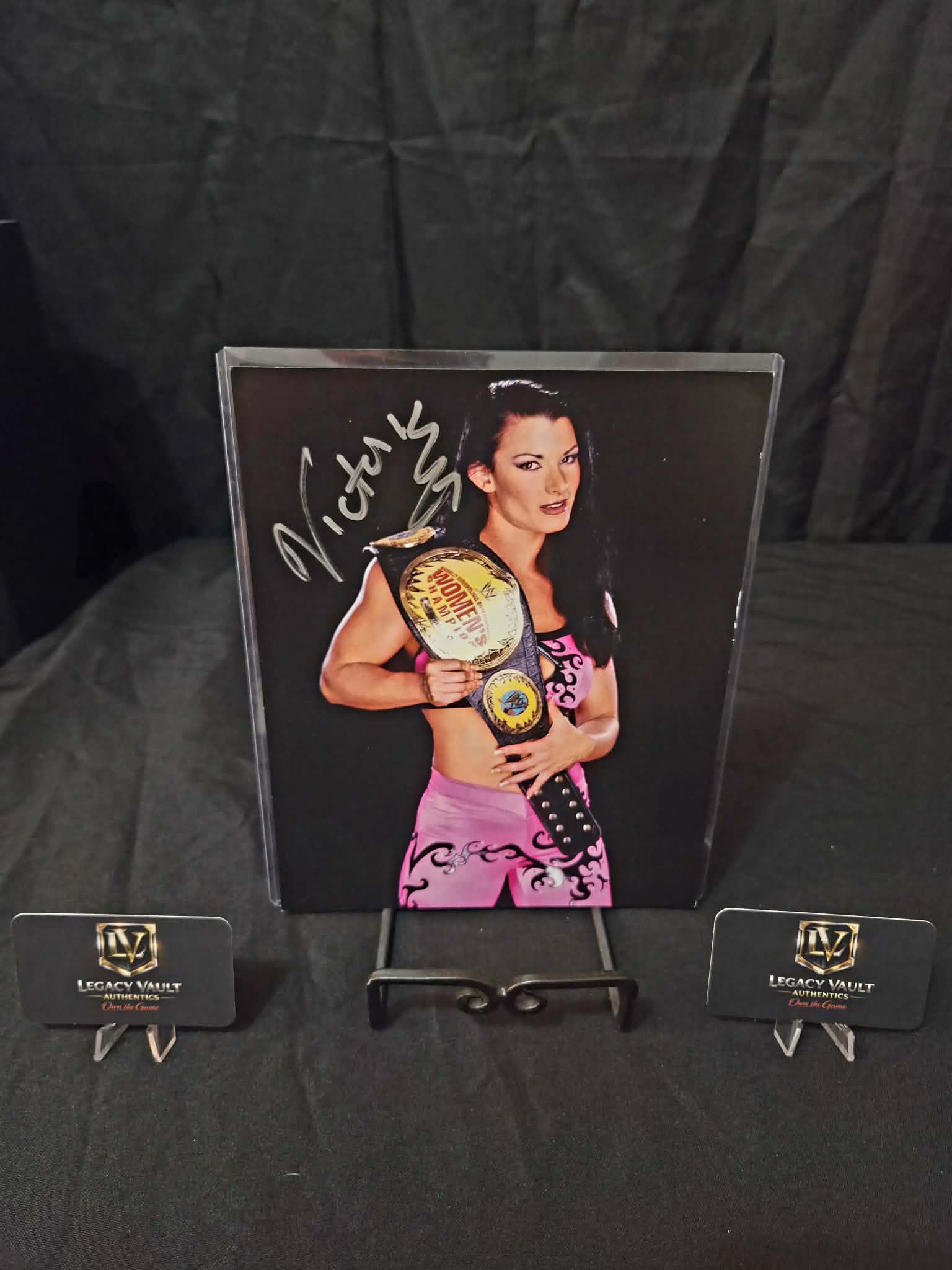 Victoria Tara Signed 8x10 Autographed AEW WWE Legend Hall of Fame Diva