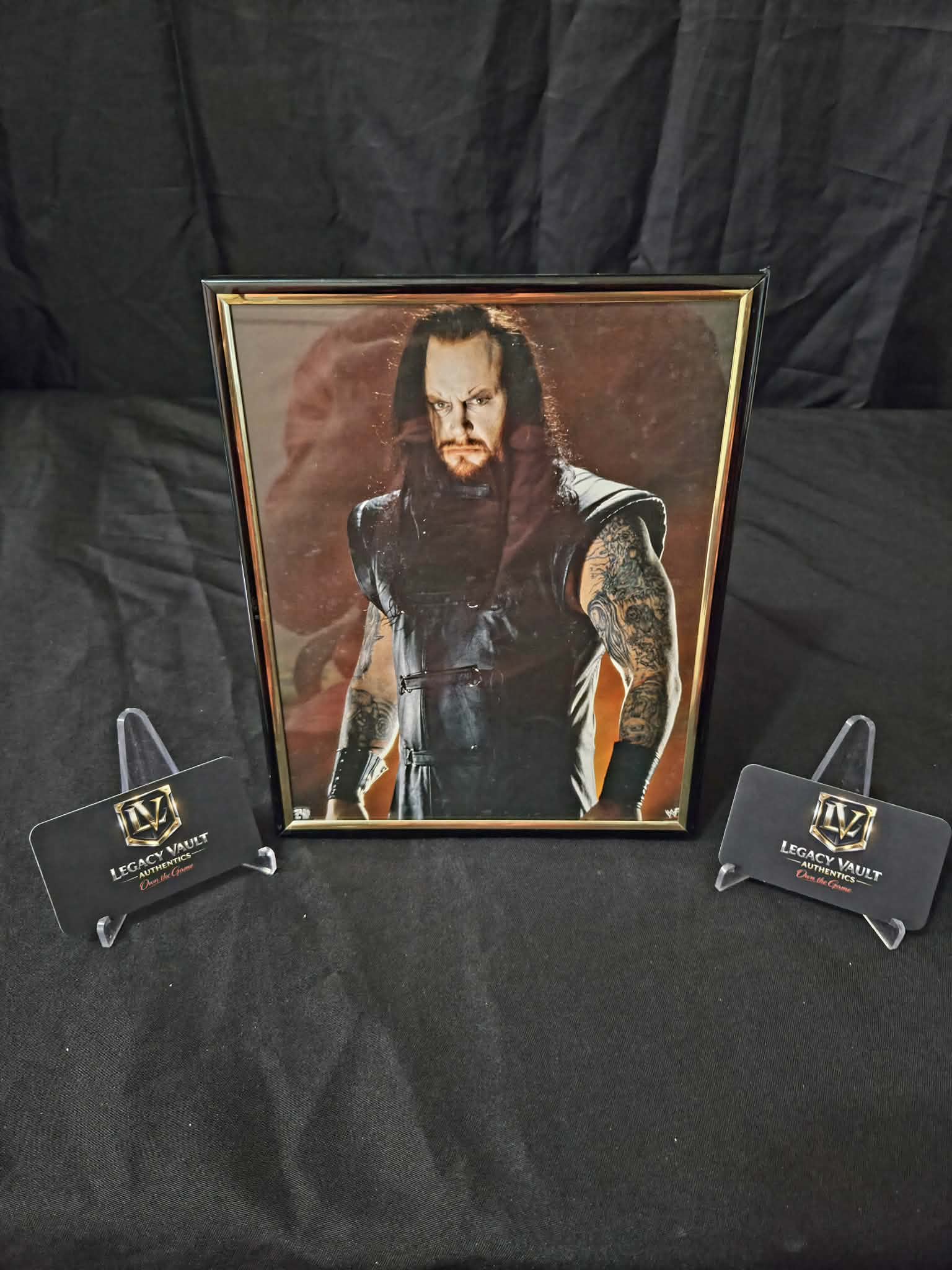 Undertaker 8x10 AEW WWE Legend Hall of Fame Original Framed Promo