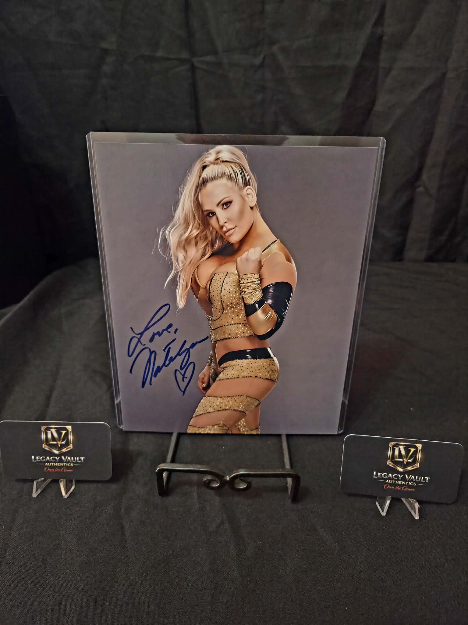Natalia Neidhardt Signed 8x10 Autographed AEW WWE Legend Hall of Fame Diva JSA