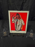 Mankind Mick Foley Signed 8x10 Autographed AEW WWE Legend Hall of Fame Promo