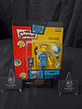 The Simpsons Moe World Of Springfield Interactive Figure Sealed in Box Playmates