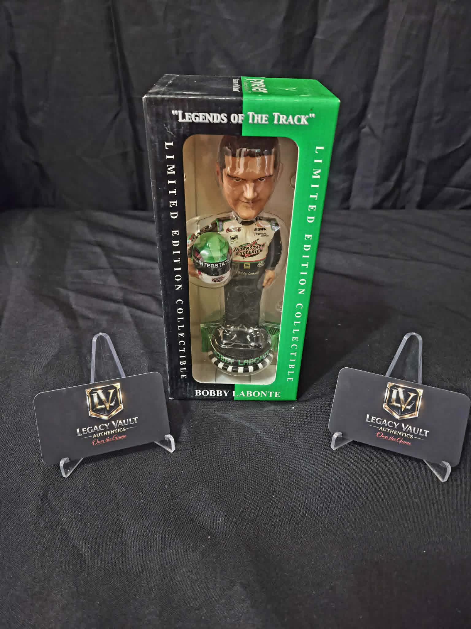 Bobby Labonte Vintage Figure Sealed in Box Forever Bobblehead Limited Edition Nascar Racing