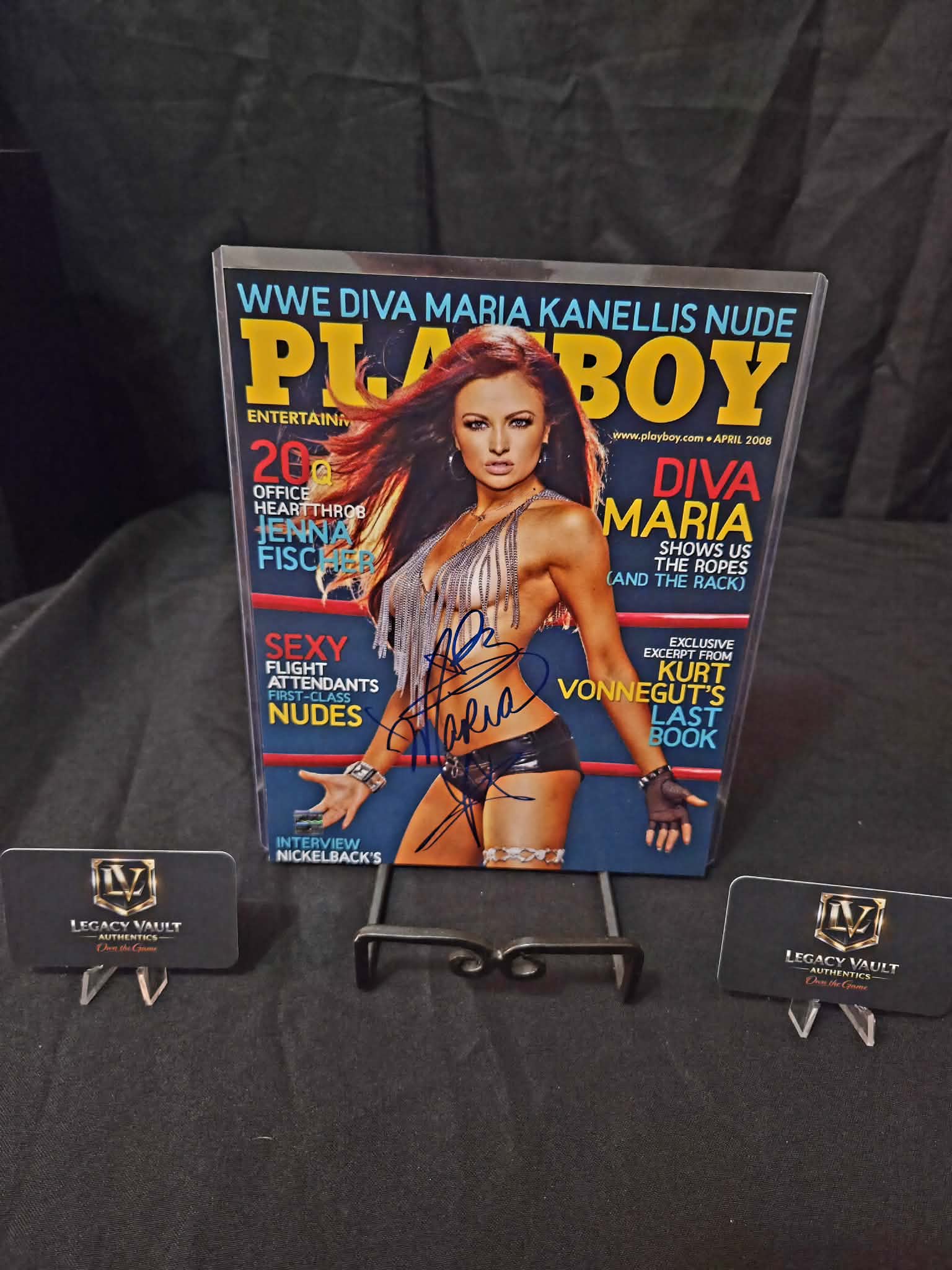 Maria Signed Autographed 8x10 AEW WWE Legend Hall of Fame Diva