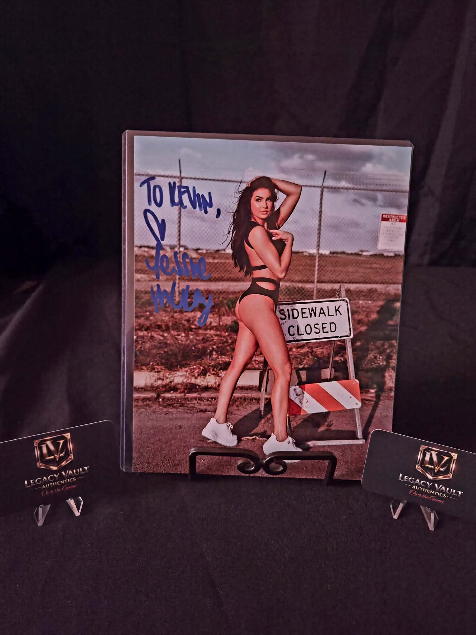 Billy Kay Jessie McKay Signed 8x10 Autographed AEW WWE Legend Hall of Fame