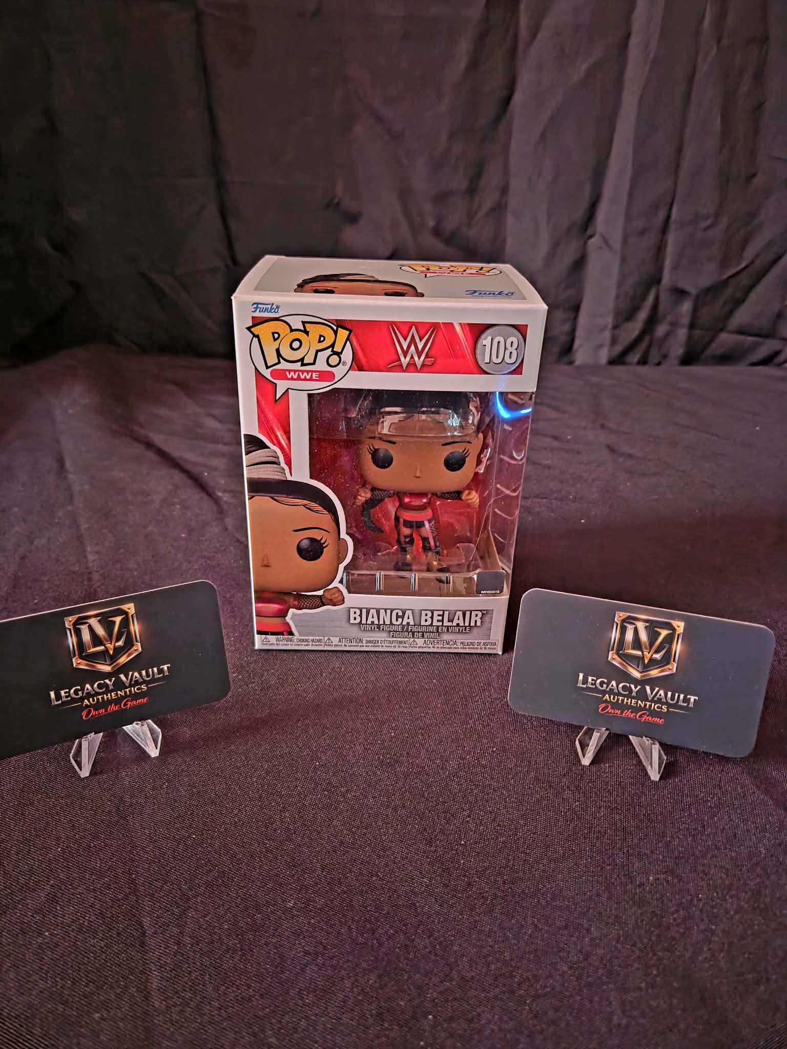 Bianca Belair Funko Pop WWE AEW Legend Hall of Fame Diva