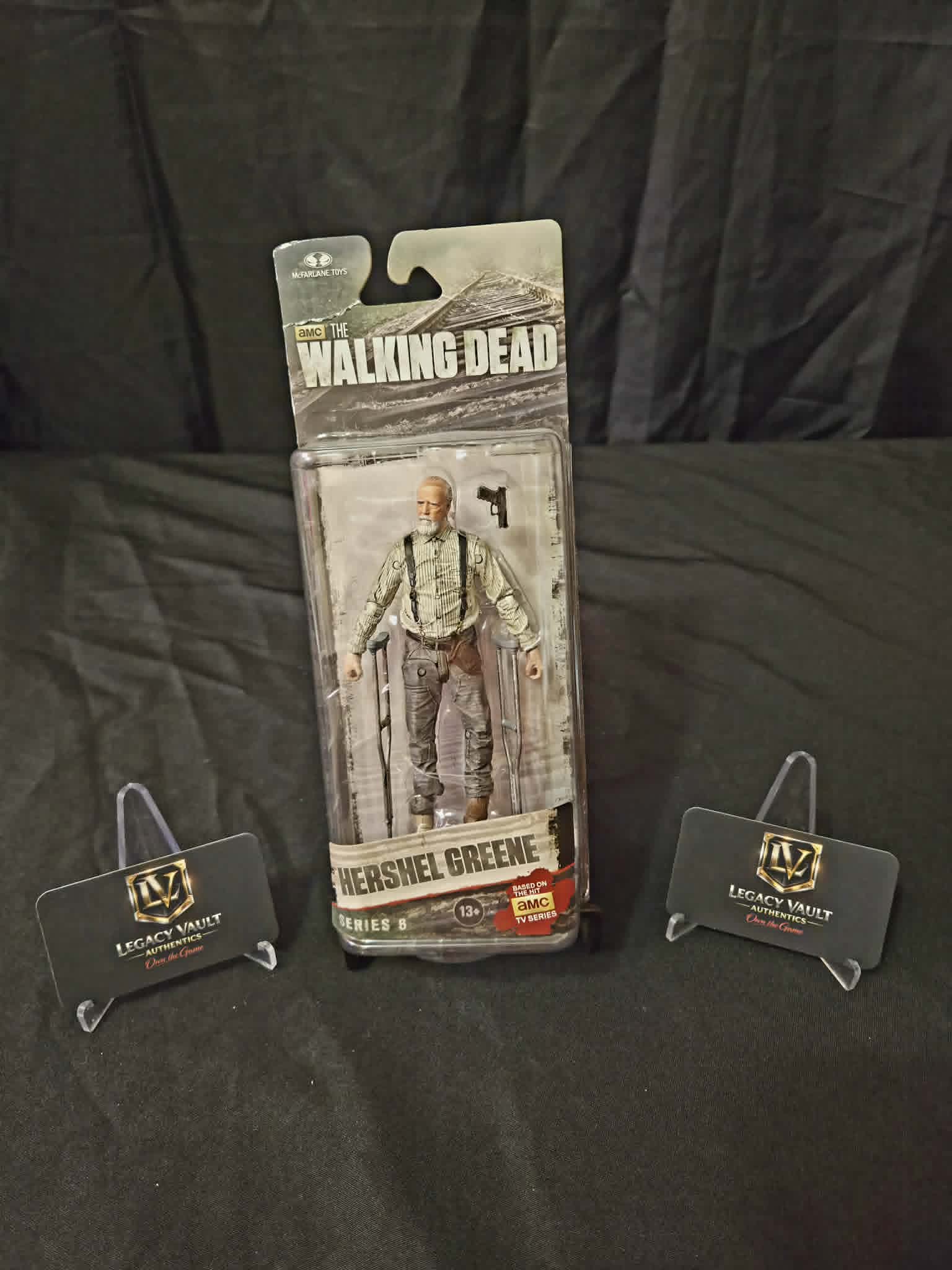 Hershel Greene Vintage Figure Sealed in Box McFarlane Walking Dead