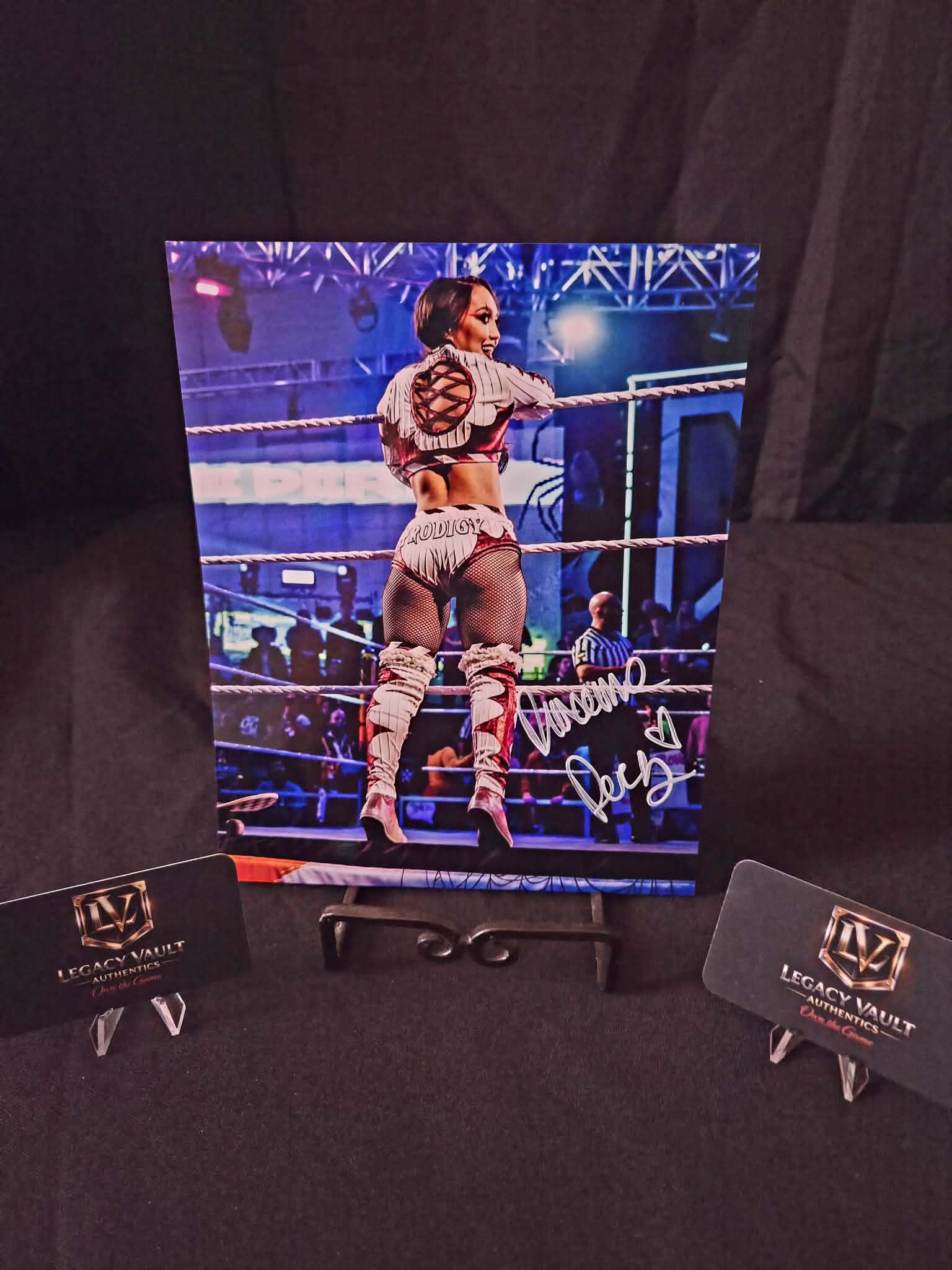 Roxanne Perez Signed 8x10 Autographed AEW WWE Legend Hall of Fame Diva