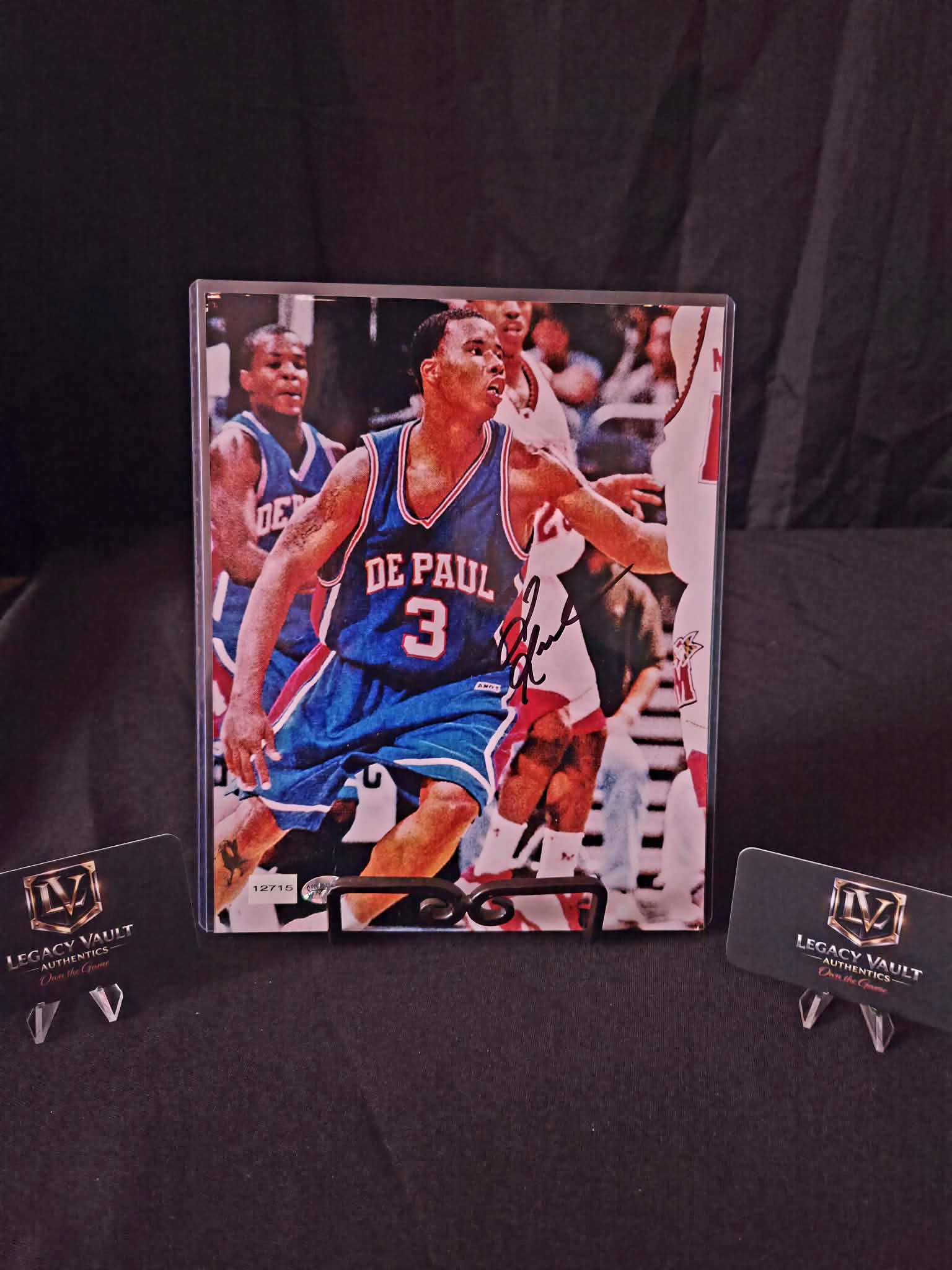 Quentin Richardson 8x10 Autographed NCAA NBA Basketball Signed