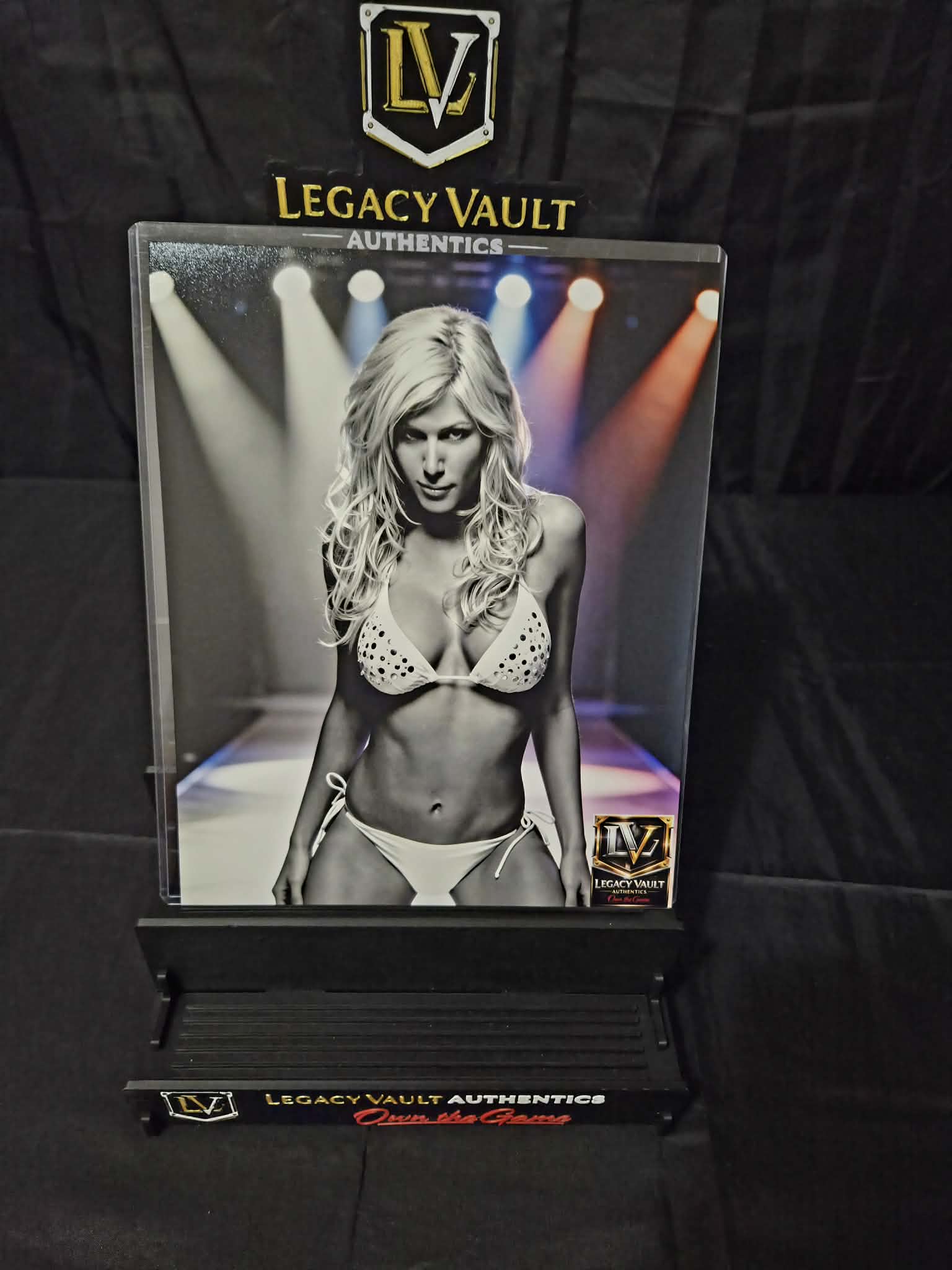 Torrie Wilson Custom Art Photo – Limited Edition Vault Creation 8x10 Photo Print WWE AEW NJPW TNA Wrestling Diva