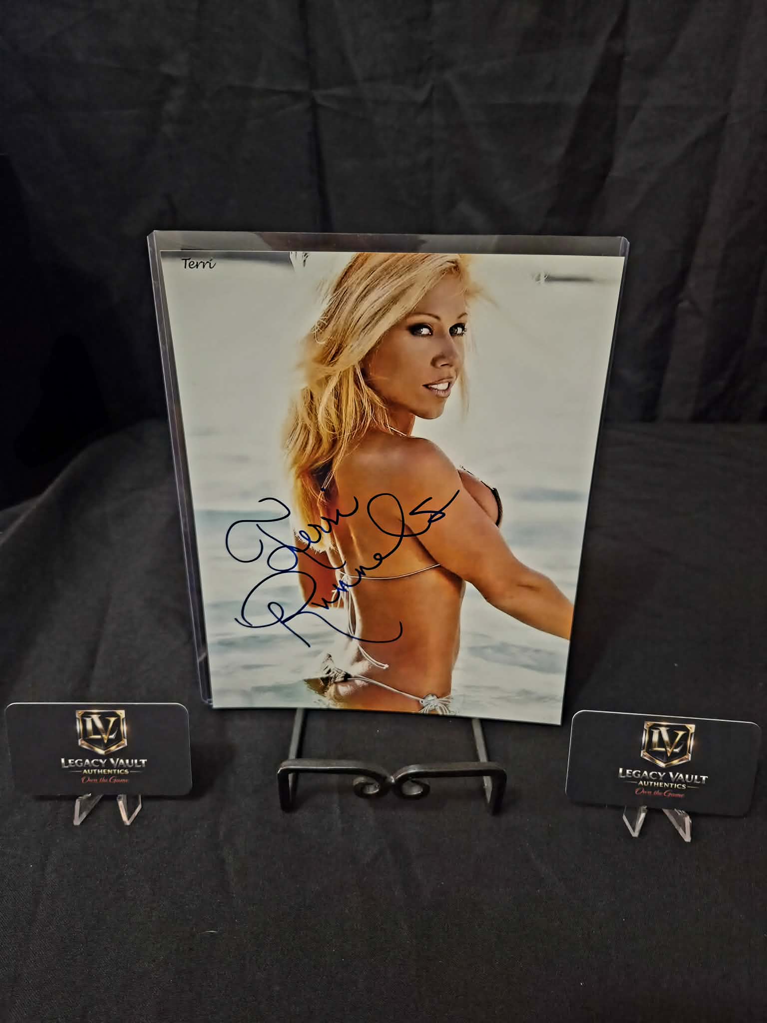 Terri Runnels Signed Autographed 8x10 AEW WWE Legend Hall of Fame Diva