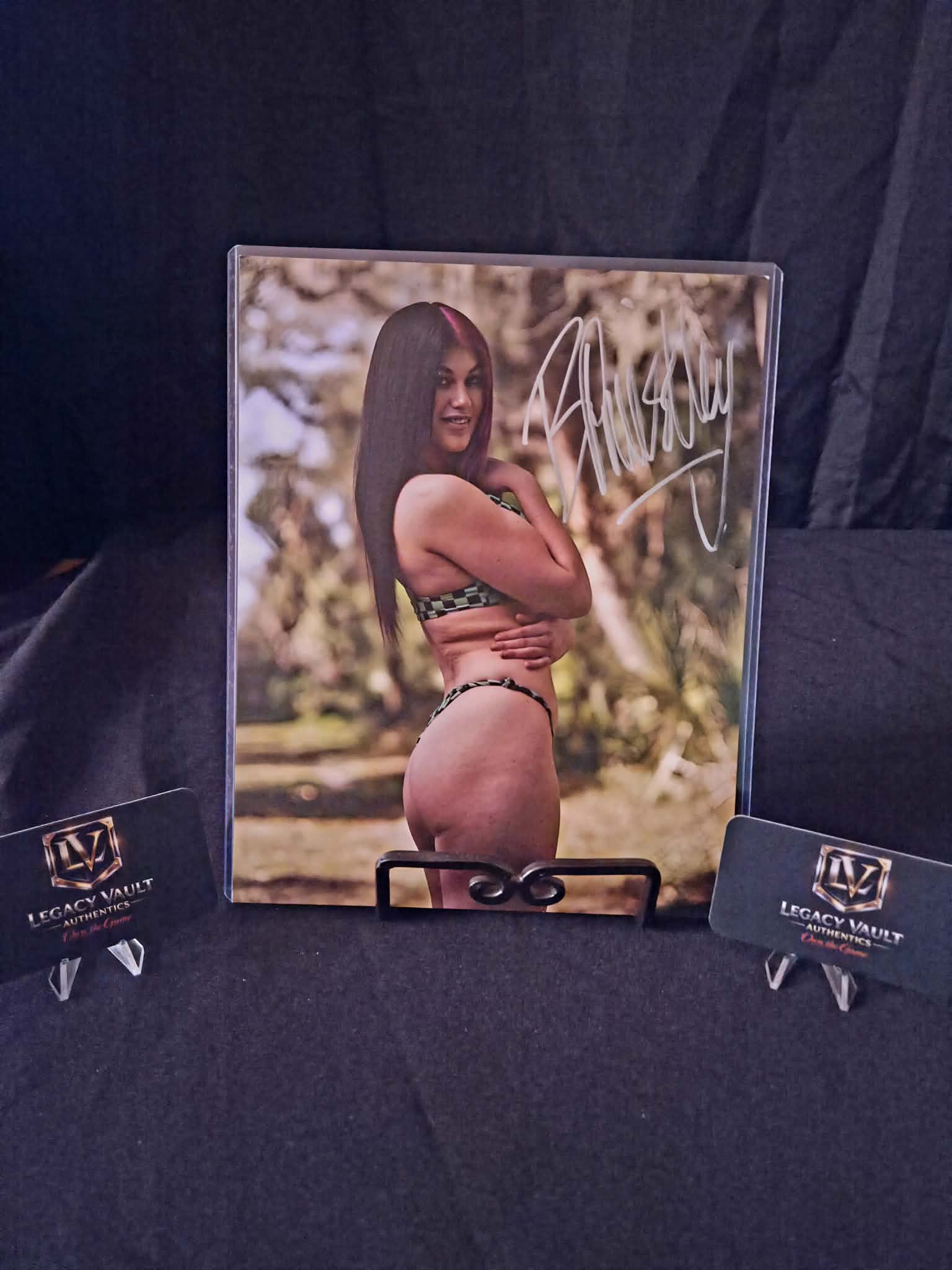Blair Davenport Bea Priestley Signed 8x10 Autographed AEW WWE Legend Hall of Fame
