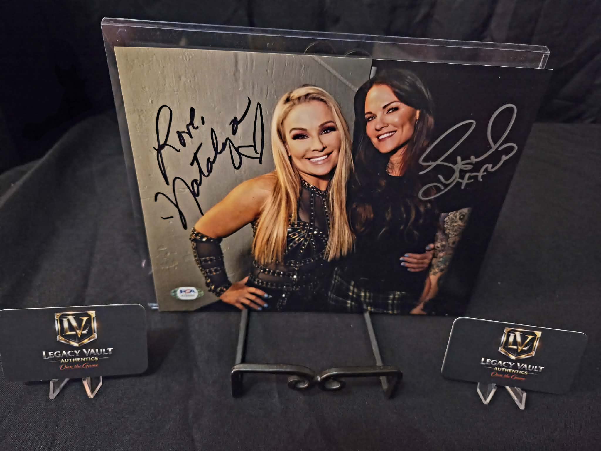 Natalia Neidhardt Lita Signed 8x10 Autographed AEW WWE Legend Hall of Fame Diva JSA