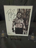 Roman Reigns Signed 11x14 Autographed AEW WWE Legend Hall of Fame Promo Schamberger