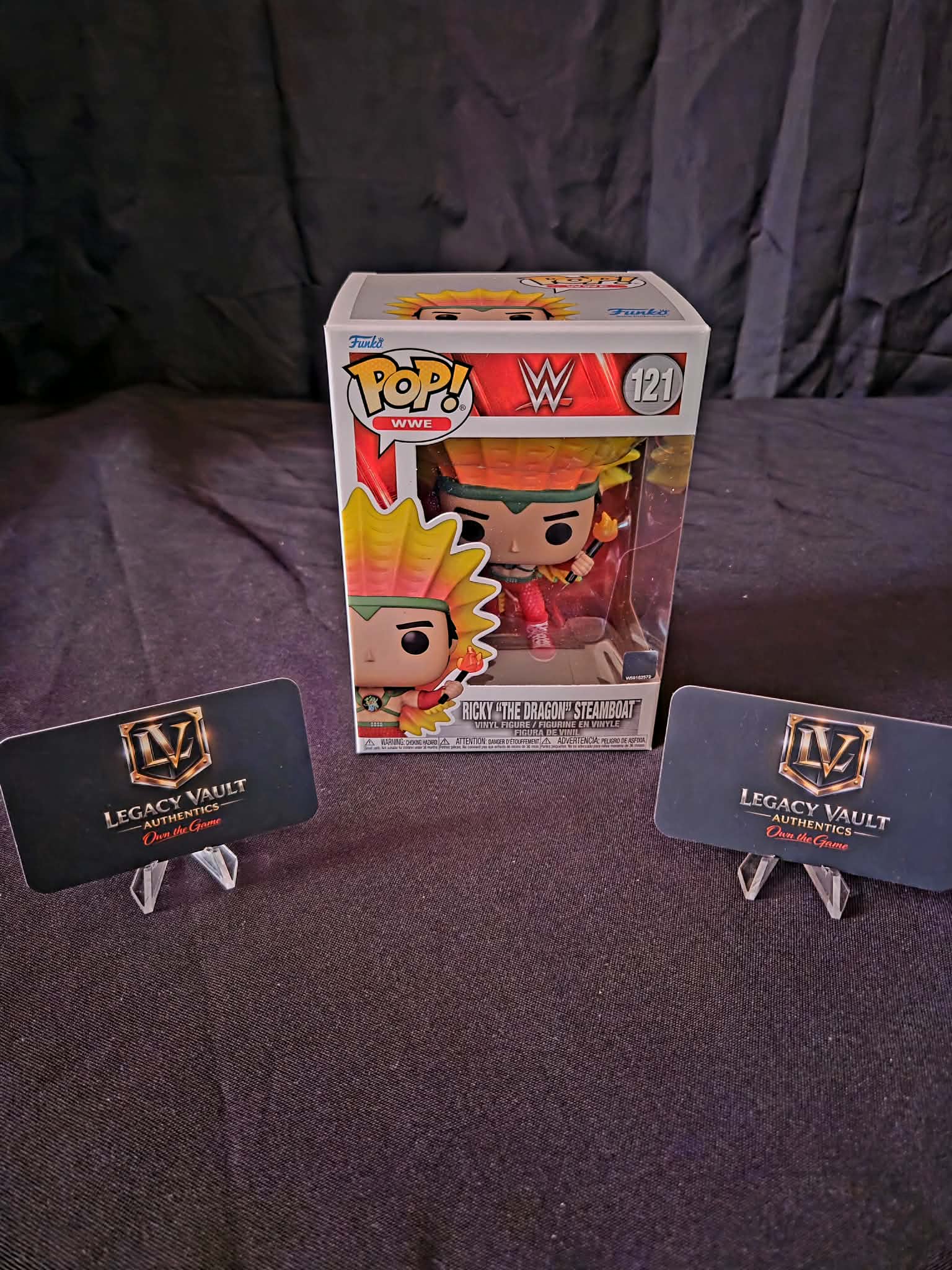 Ricky the Dragon Steamboat Funko Pop WWE AEW Legend Hall of Fame