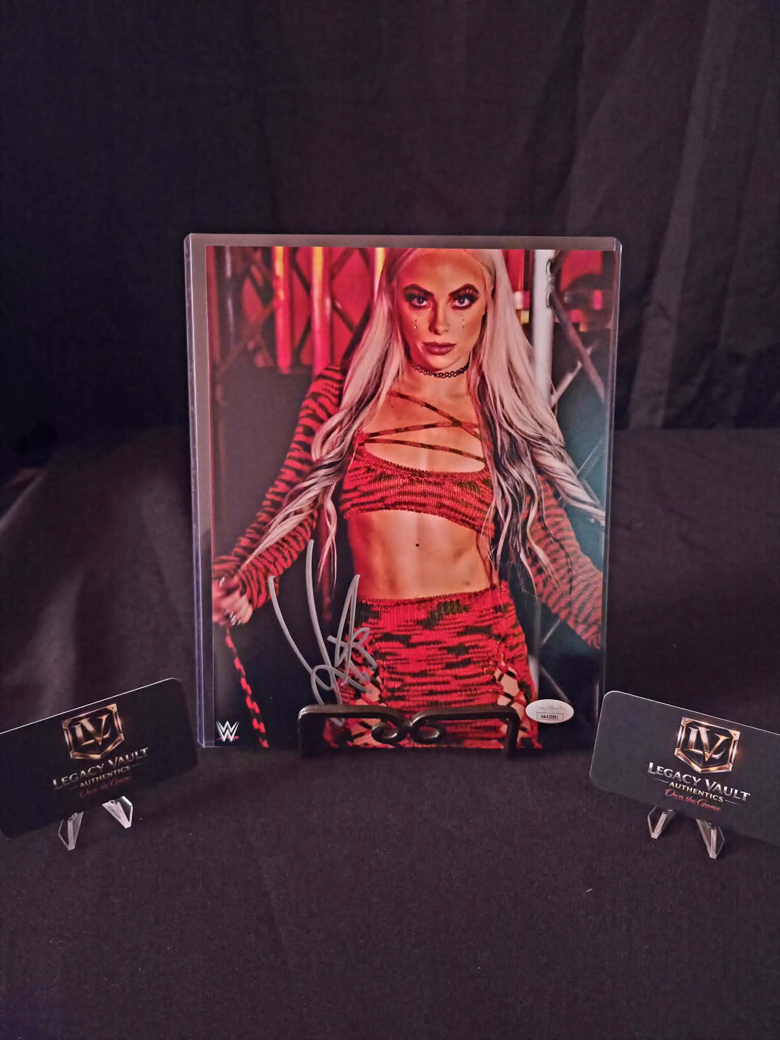 Liv Morgan Signed 8x10 Autographed AEW WWE Legend Hall of Fame Rare Limited JSA