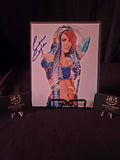Layla Signed 8x10 Autographed AEW WWE Legend Hall of Fame