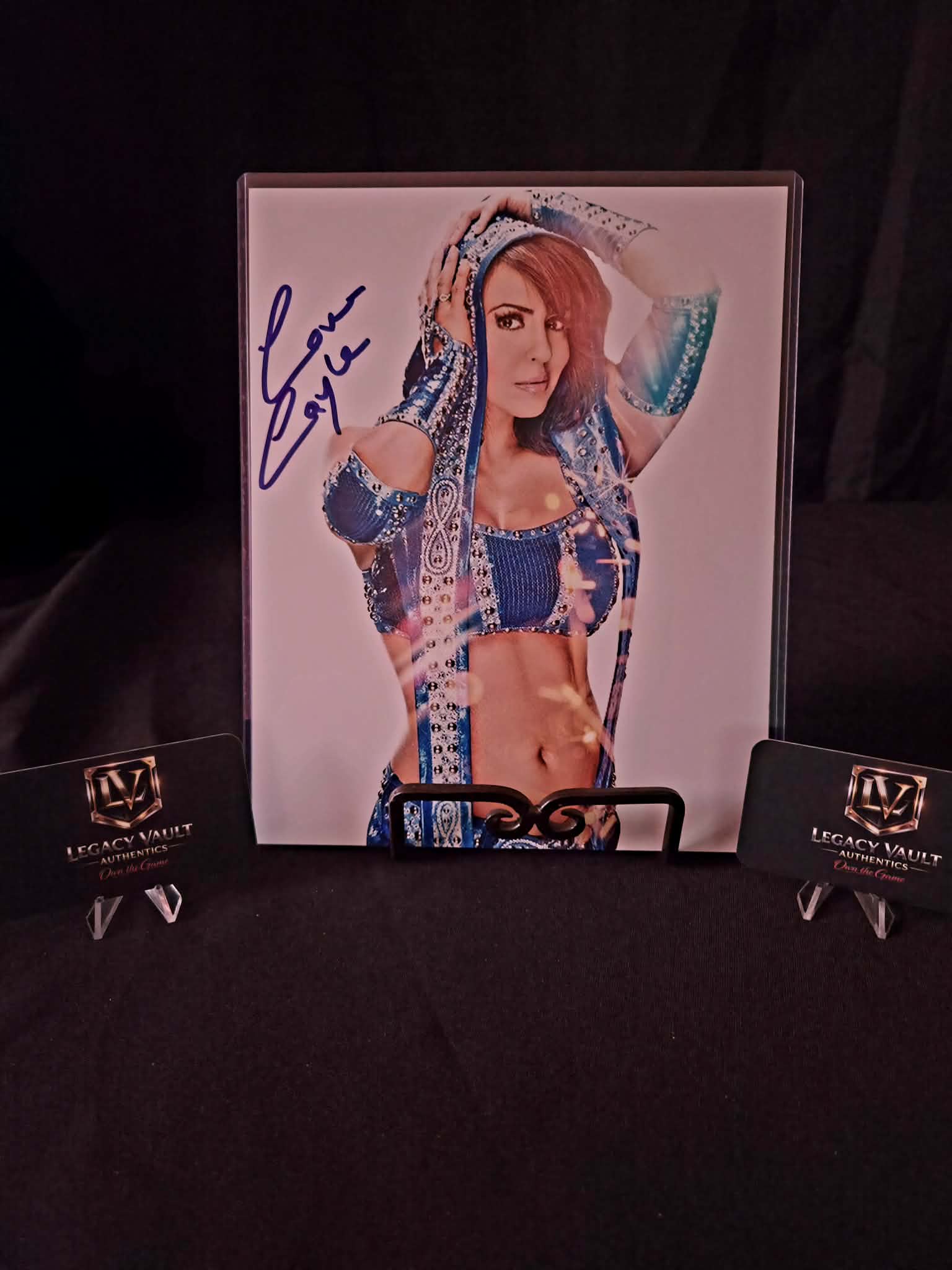 Layla Signed 8x10 Autographed AEW WWE Legend Hall of Fame