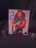 Jake the Snake Roberts Signed 8x10 Autographed AEW WWE Legend Hall of Fame