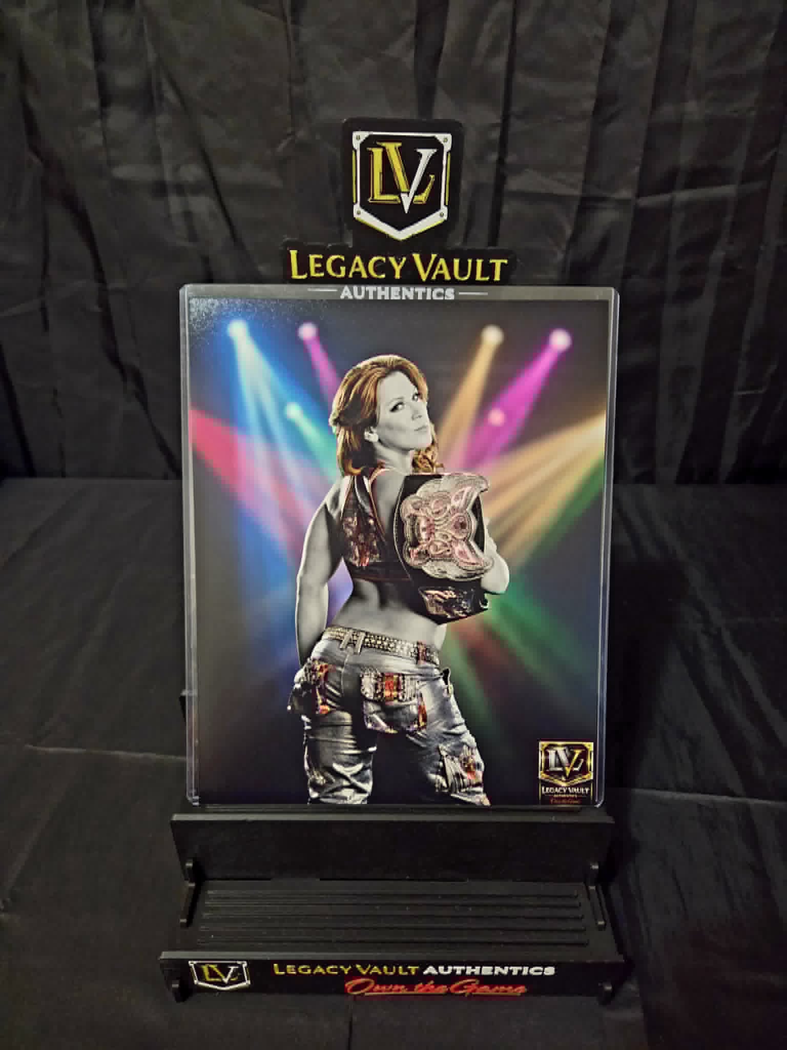 Mickie James Custom Art Photo – Limited Edition Vault Creation 8x10 Print WWE AEW TNA Wrestling NJPW Legend Hall of Fame Diva