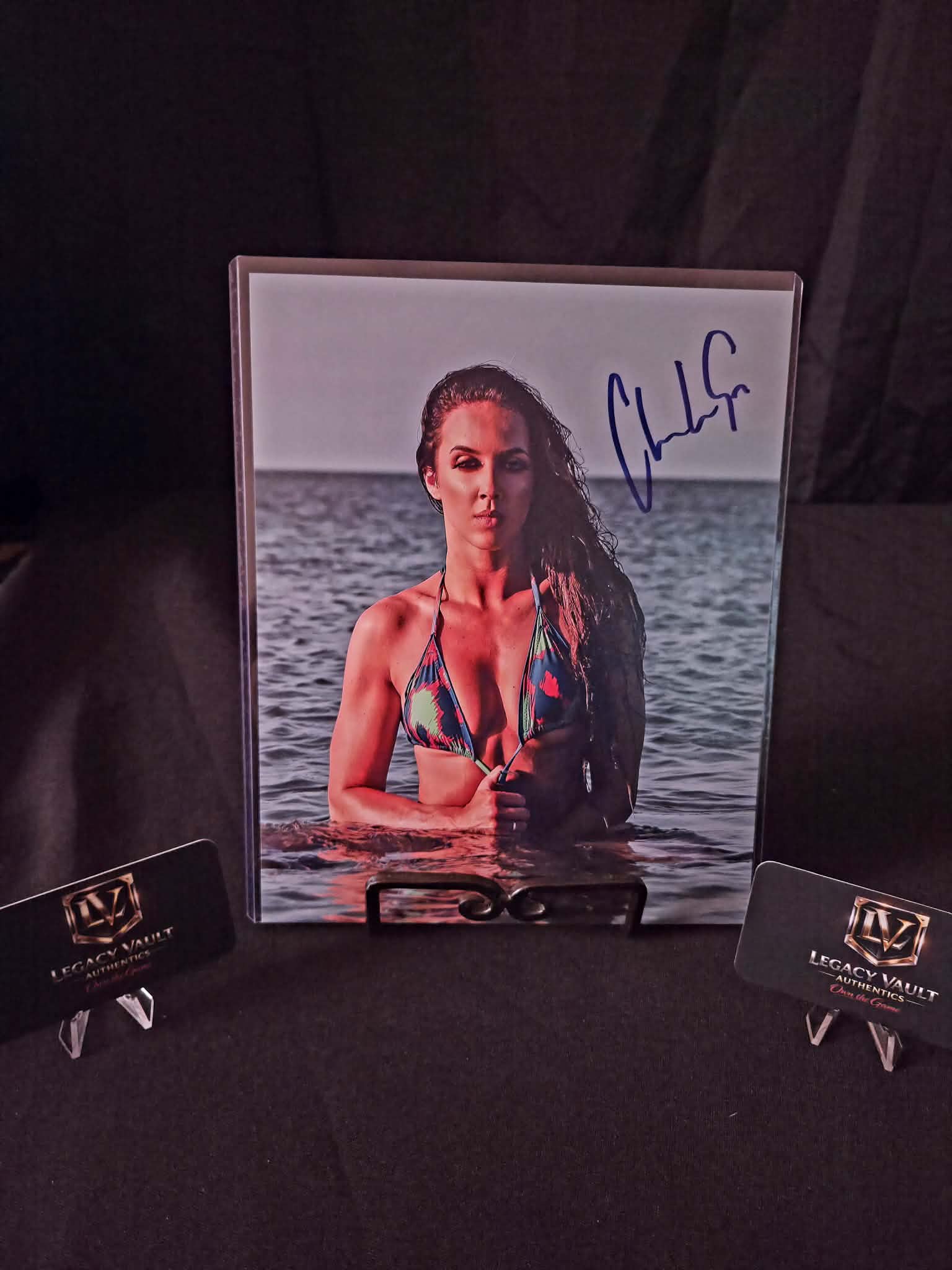 Chelsea Greene Signed 8x10 Autographed AEW WWE Legend Hall of Fame Diva
