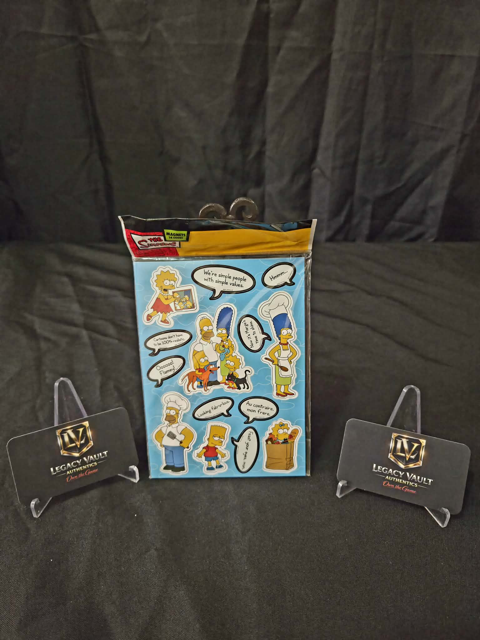 The Simpsons Family 14 Magnet Set New in Package