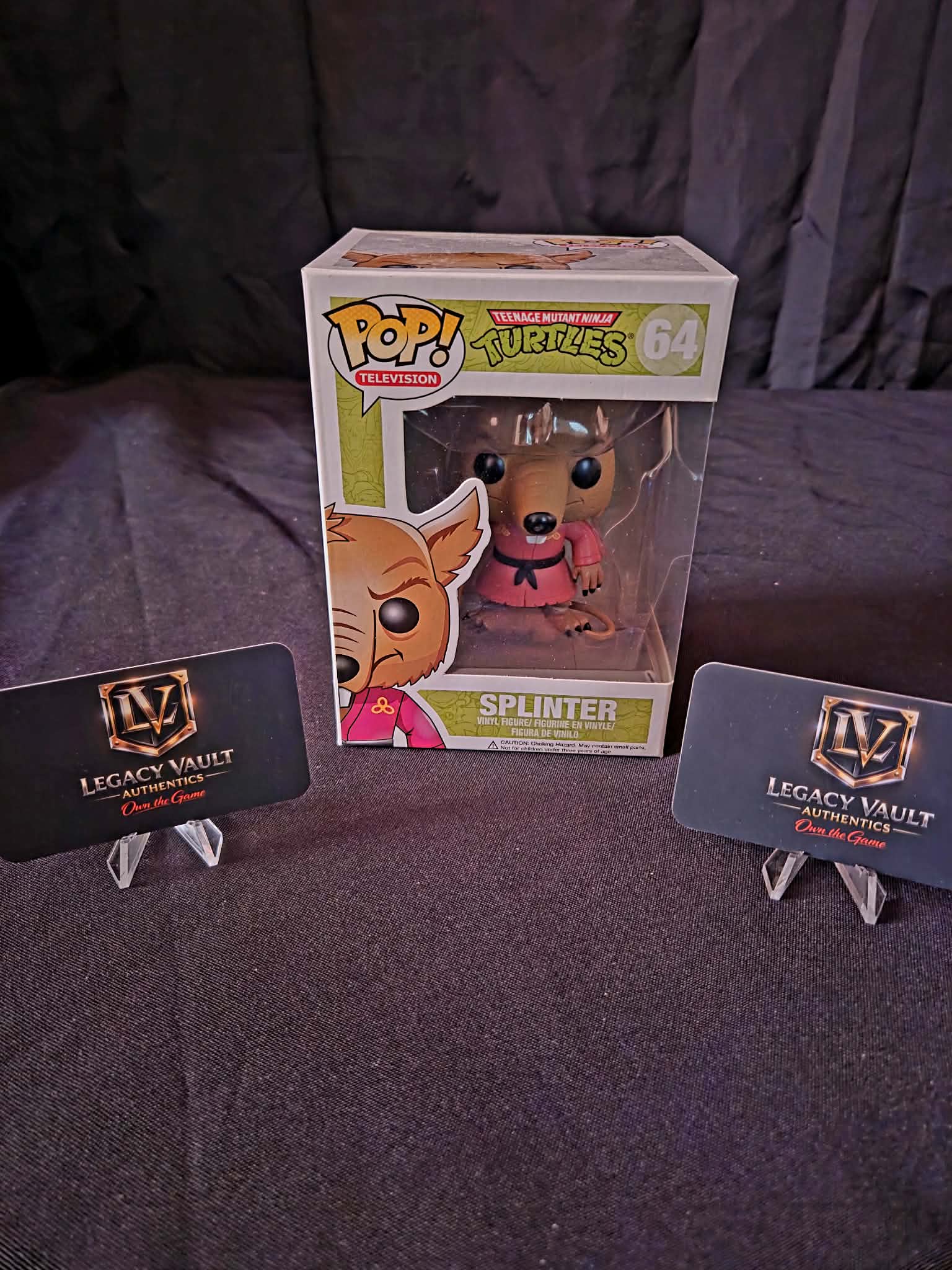 Splinter Funko Pop Teenage Mutant Ninja Turtles TNMT Rare Vaulted