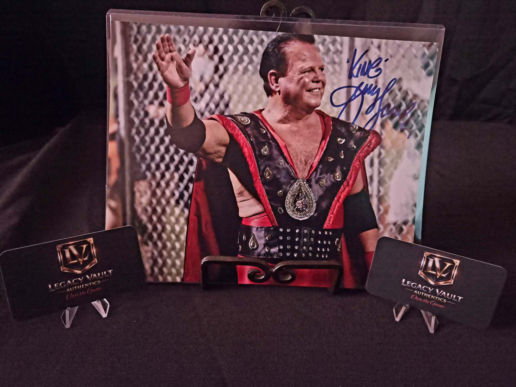 Jerry the King Lawler Signed 8x10 Autographed AEW WWE Legend Hall of Fame
