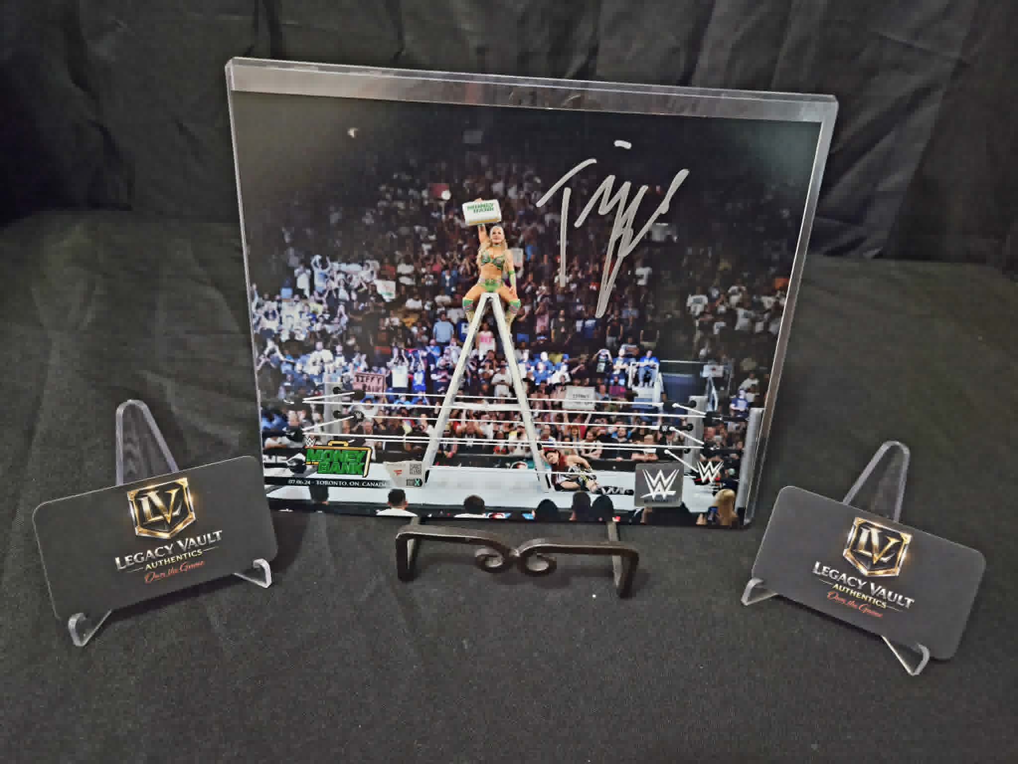 Tiffany Stratton Signed 8x10 Autographed AEW WWE Legend Hall of Fame Promo Fanatics