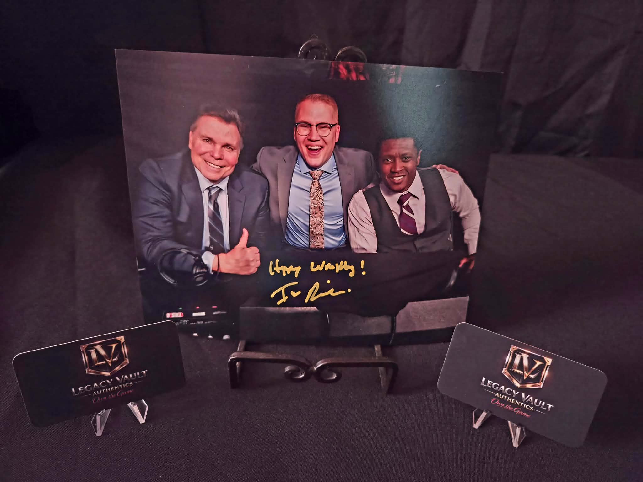 Ian Riccaboni Signed 8x10 Autographed AEW WWE Legend Hall of Fame