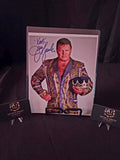 Jerry the King Lawler Signed 8x10 Autographed AEW WWE Legend Hall of Fame