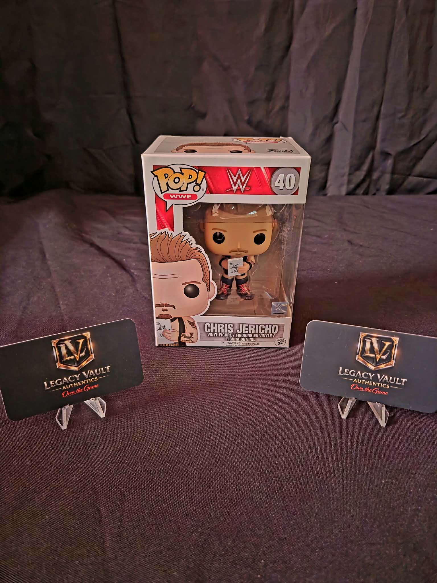 Chris Jericho Funko Pop WWE AEW Legend Hall of Fame