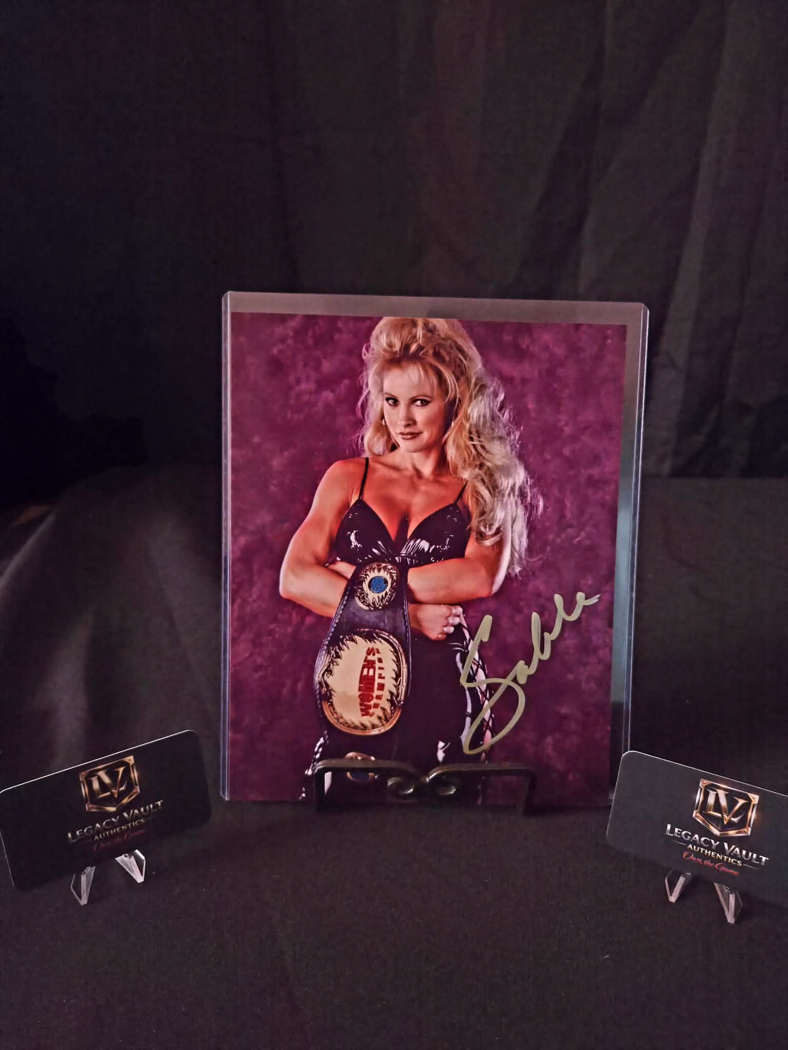 Sable Signed 8x10 Autographed AEW WWE Legend Hall of Fame