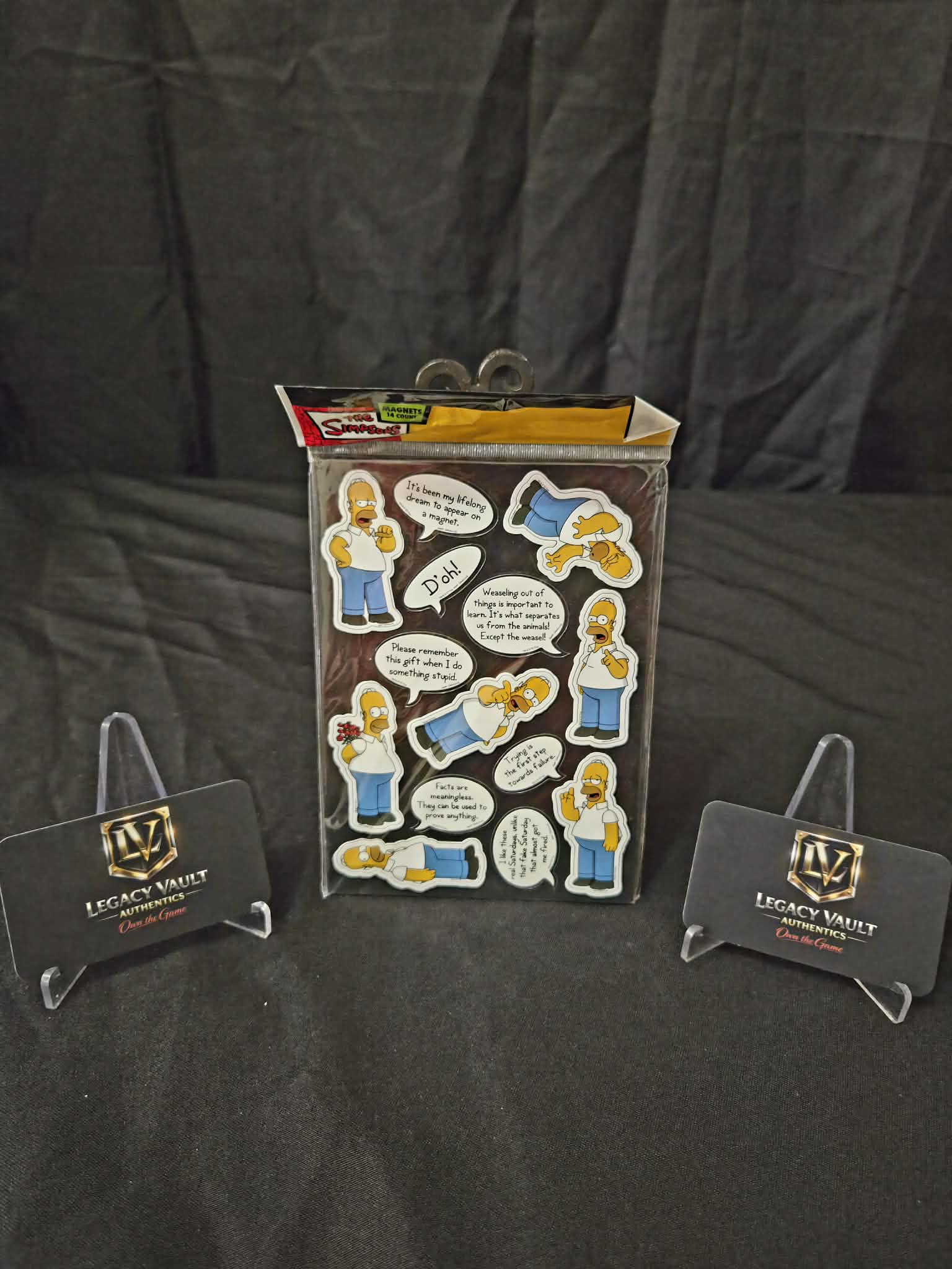 The Simpsons Homer 14 Magnet Set New in Package