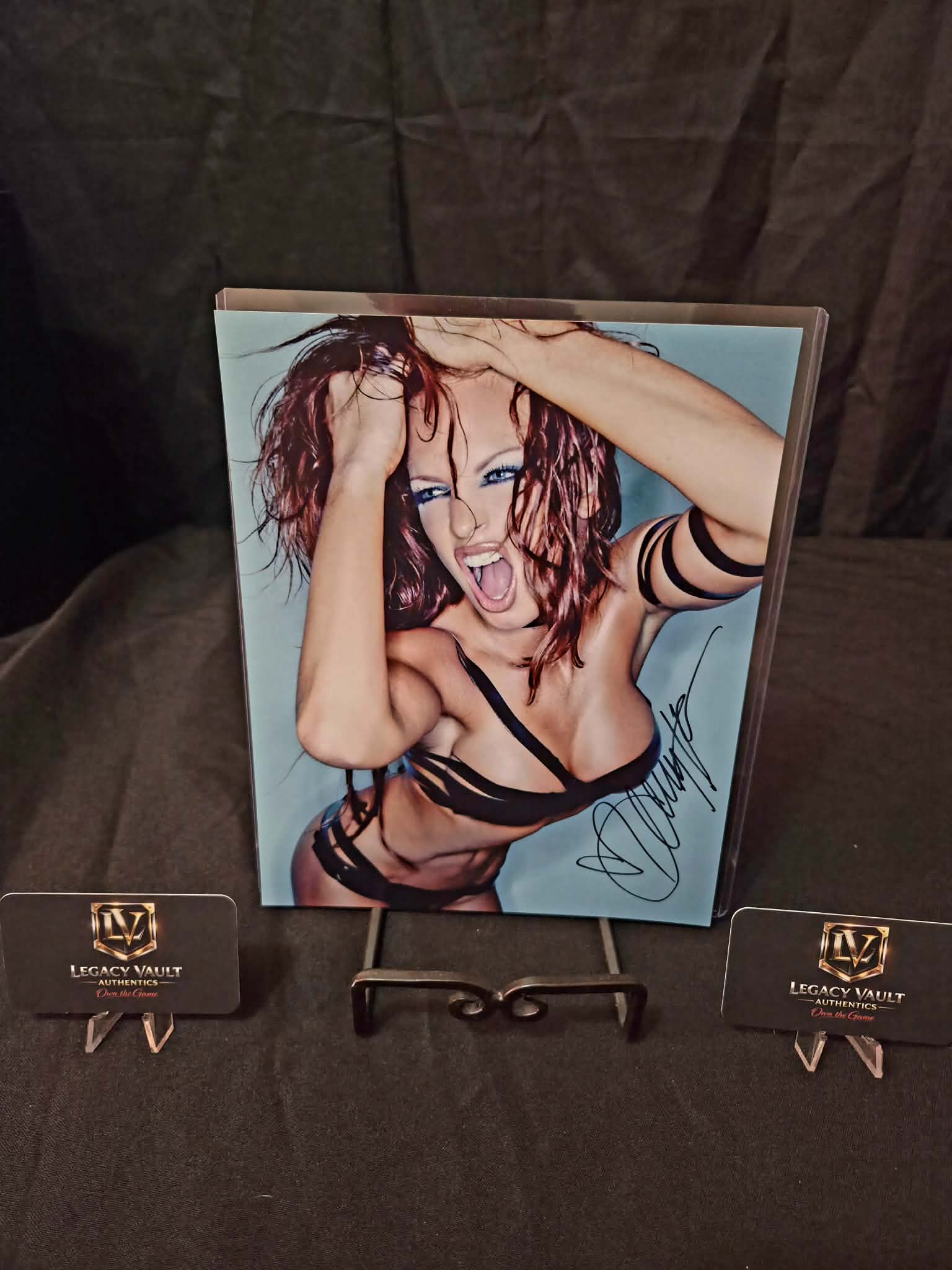 Christy Hemme Signed Autographed 8x10 AEW WWE Legend Hall of Fame Diva