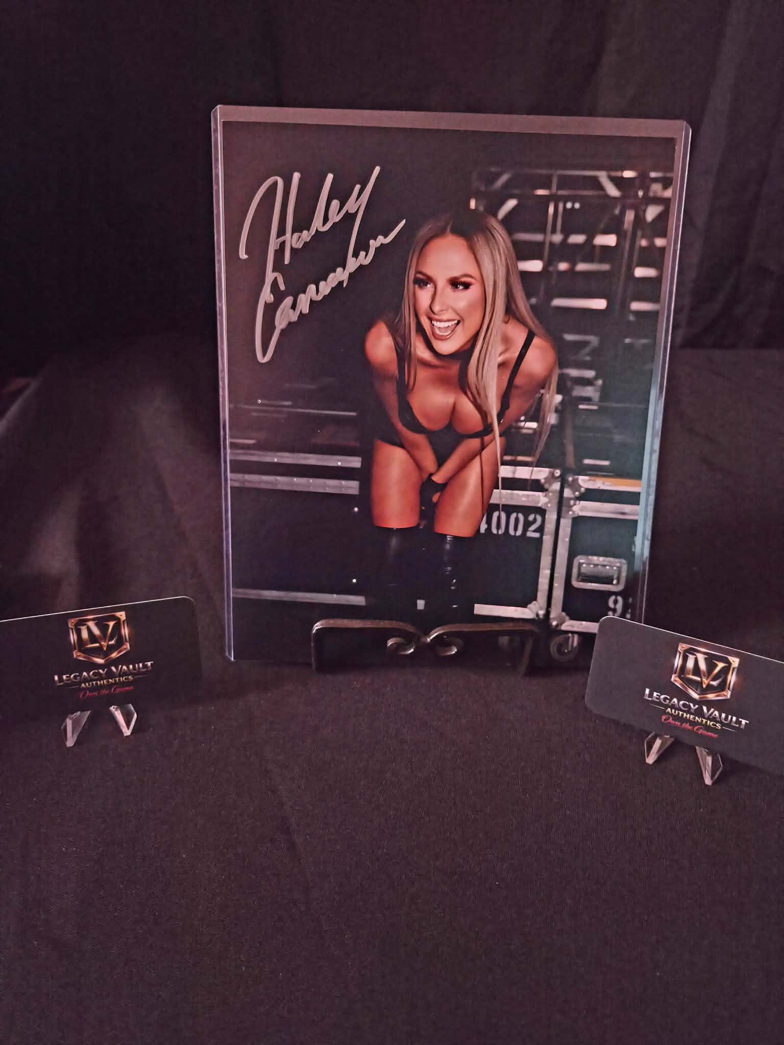 Harley Cameron Signed 8x10 Autographed AEW WWE Legend Hall of Fame