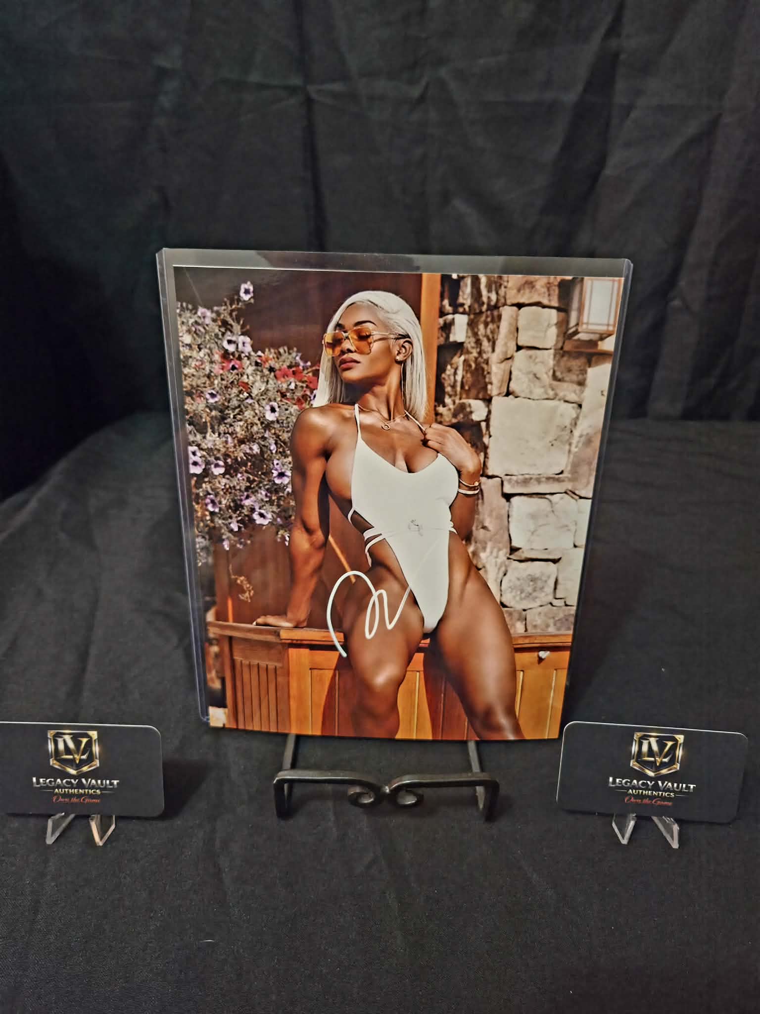 Jade Cargill Signed 8x10 Autographed AEW WWE Legend Hall of Fame Diva