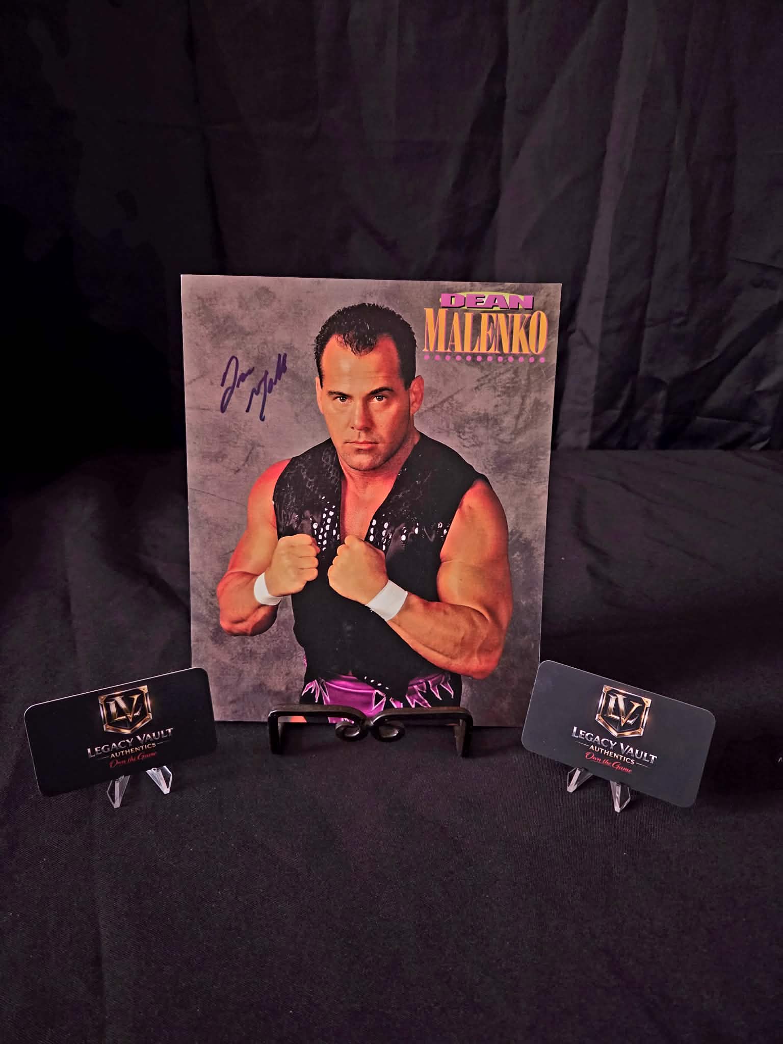 Dean Malenko Signed 8x10 Autographed AEW WWE Legend Hall of Fame
